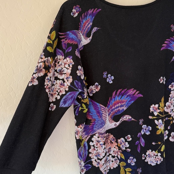 Bob Mackie, medium, sanctuary print sweater - Picture 9 of 12